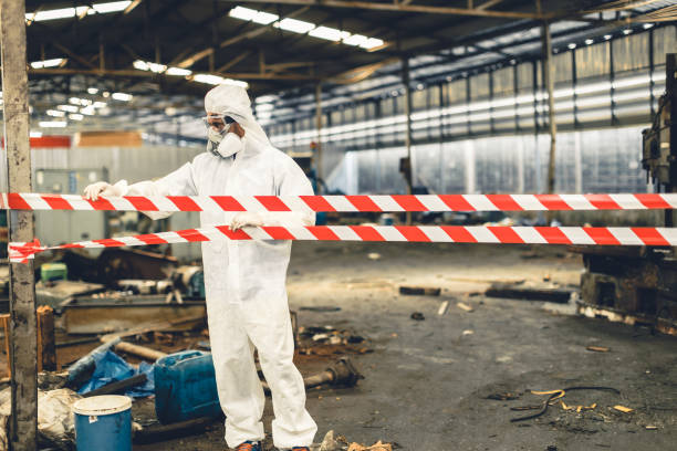 Professional Crime Scene Cleanup technician working in Phoenix, IL